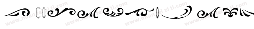 Bondrians Regular字体转换